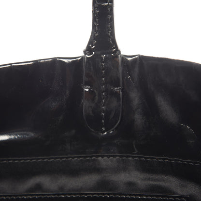Valentino Garavani Patent Lacca Bow Tote Black 10 of 16