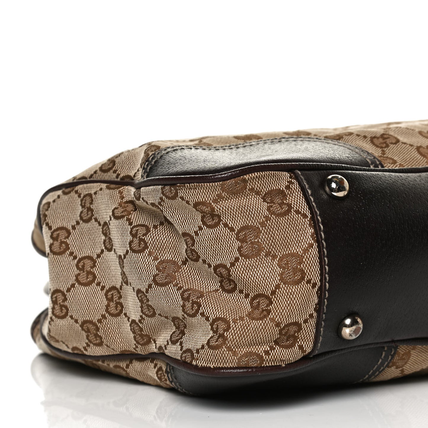 Monogram Medium Princy Tote Dark Brown