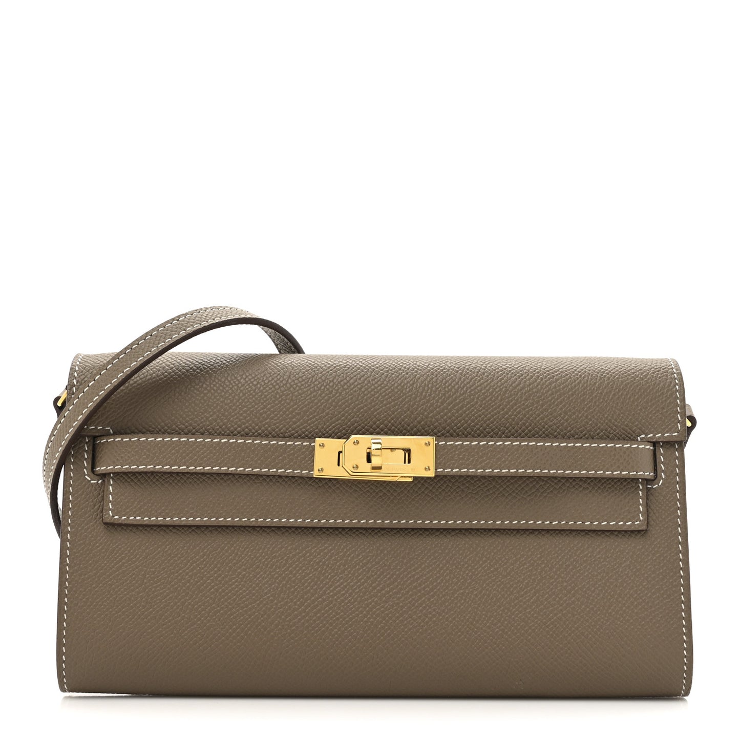 Epsom Kelly Wallet To Go Etoupe
