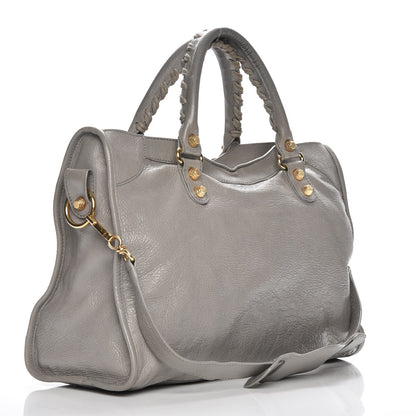 Balenciaga Agneau Giant 12 Gold Hardware City Gris Pyrite 4 of 12