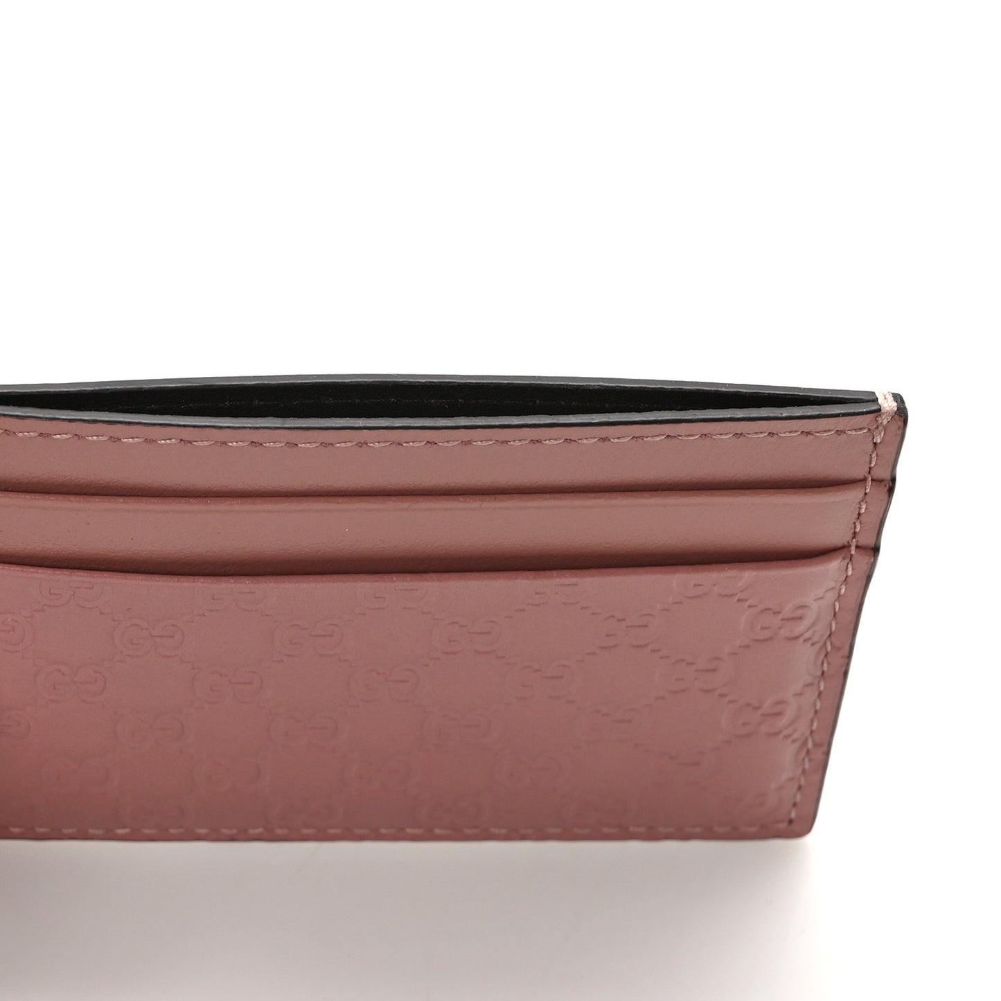 Microguccissima Card Holder Soft Pink
