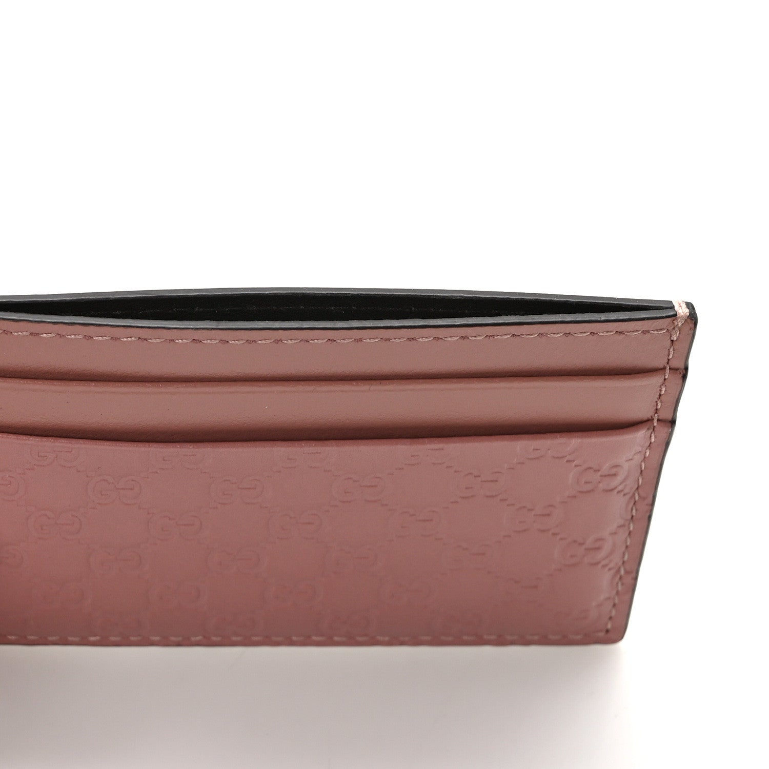 Gucci Microguccissima Card Holder Soft Pink 7 of 7