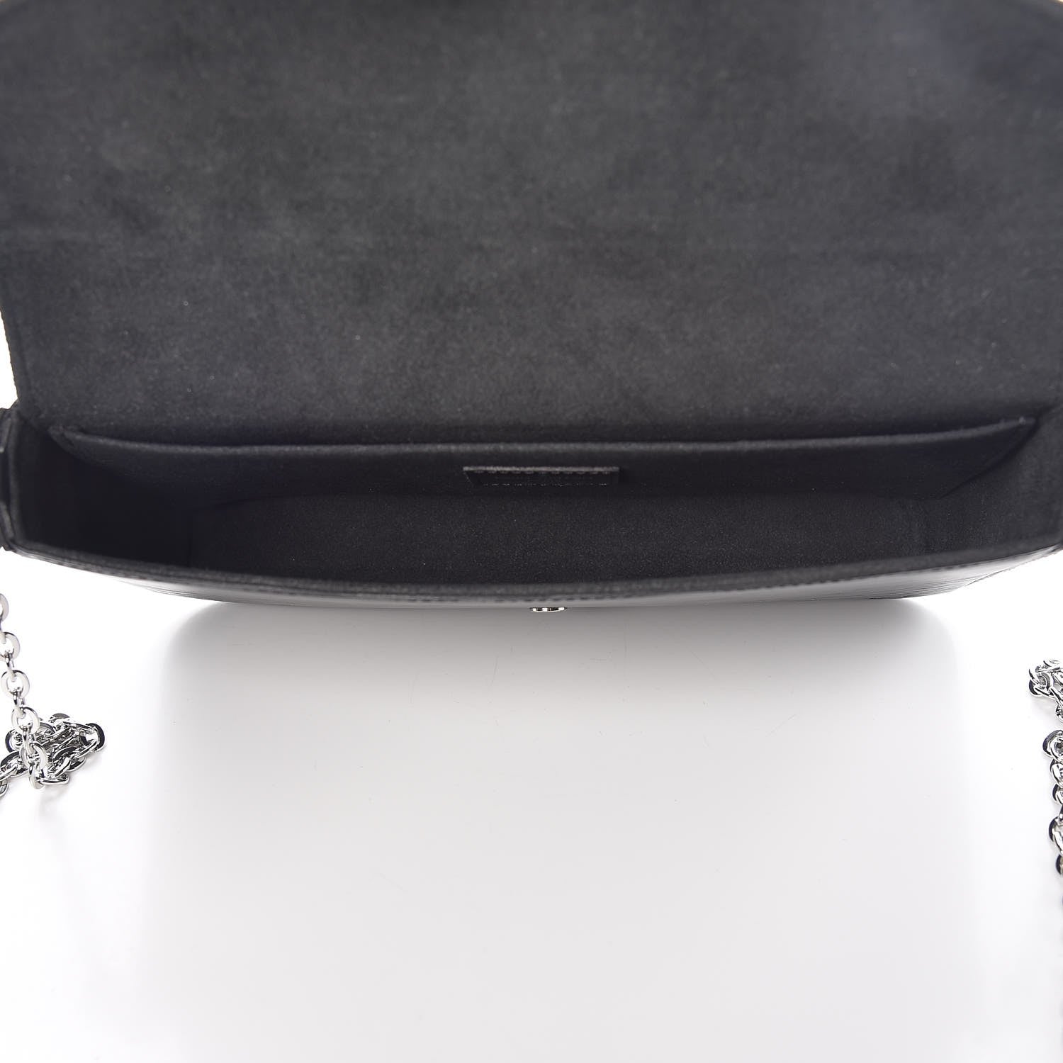 Louis Vuitton Epi Pochette Felicie Black 5 of 8