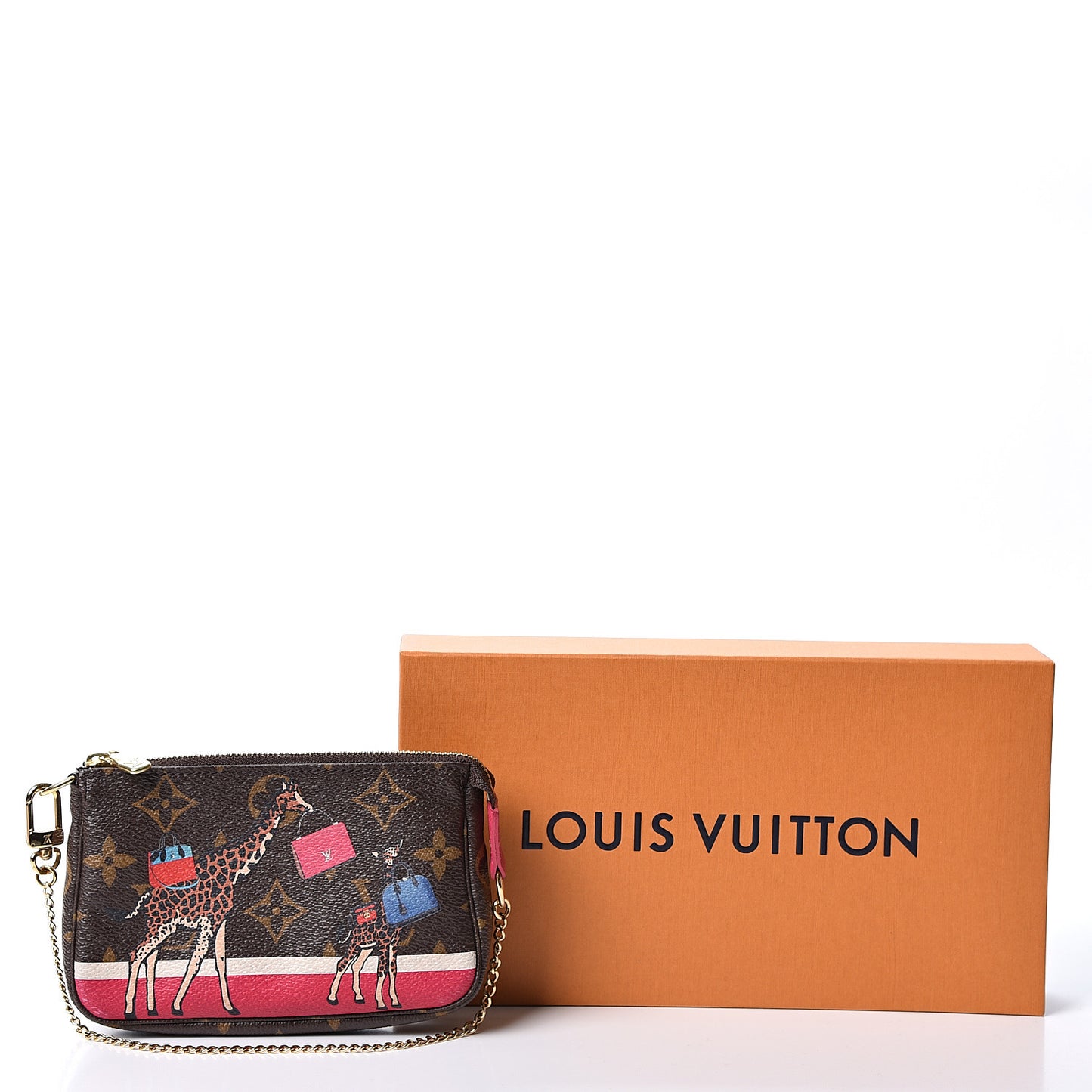 Monogram 2017 Christmas Animation Mini Pochette Accessories