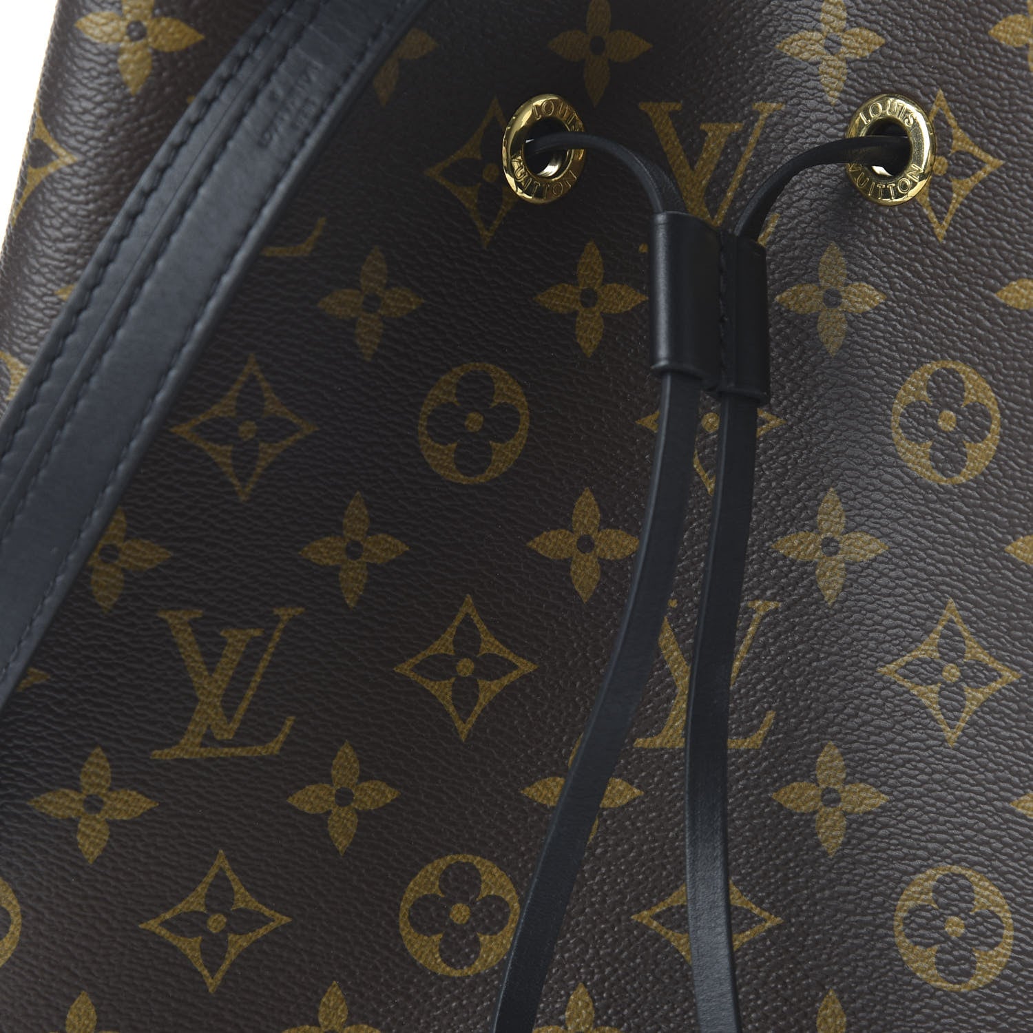 Louis Vuitton Monogram Neonoe MM Black 9 of 9