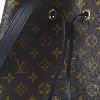 Louis Vuitton Monogram Neonoe MM Black 9 of 9