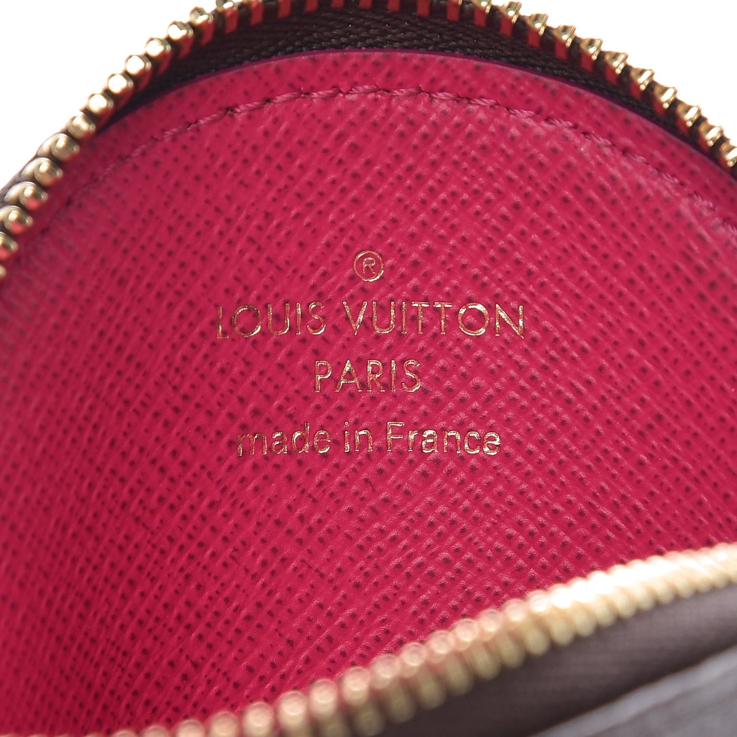 Monogram 2018 Christmas Animation Round Coin Purse