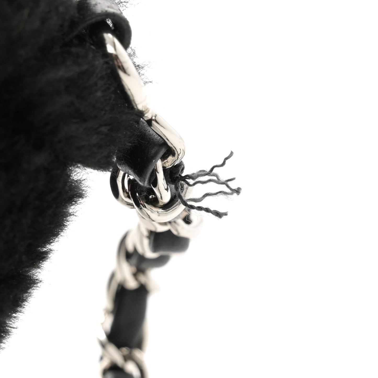 Shearling Lambskin CC Backpack Black