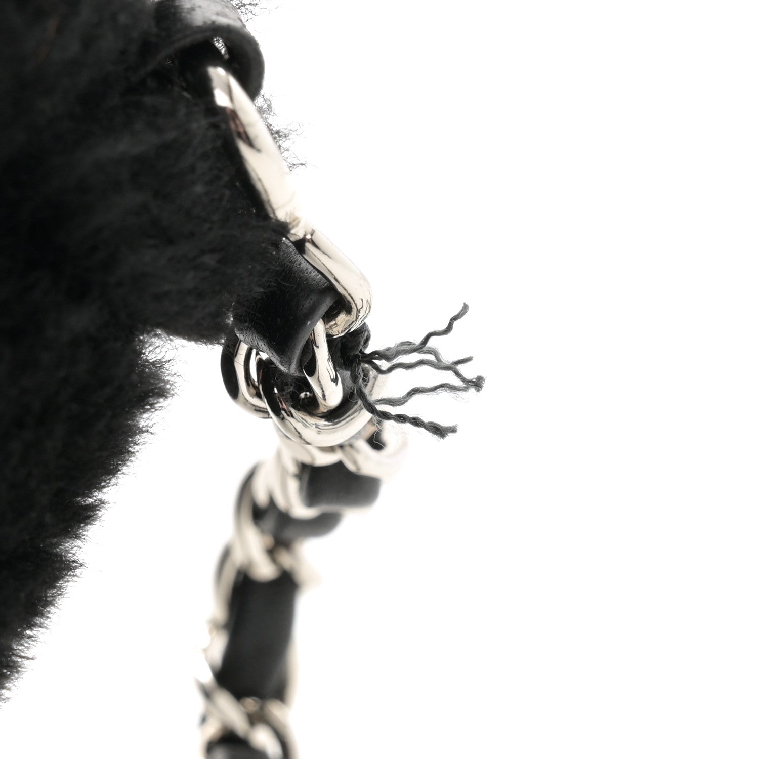 Chanel Shearling Lambskin CC Backpack Black 11 of 11