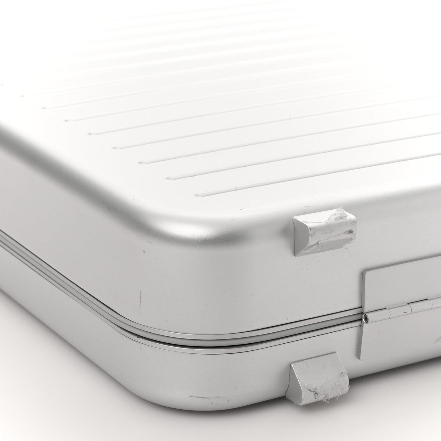Aluminum Attache Briefcase Silver