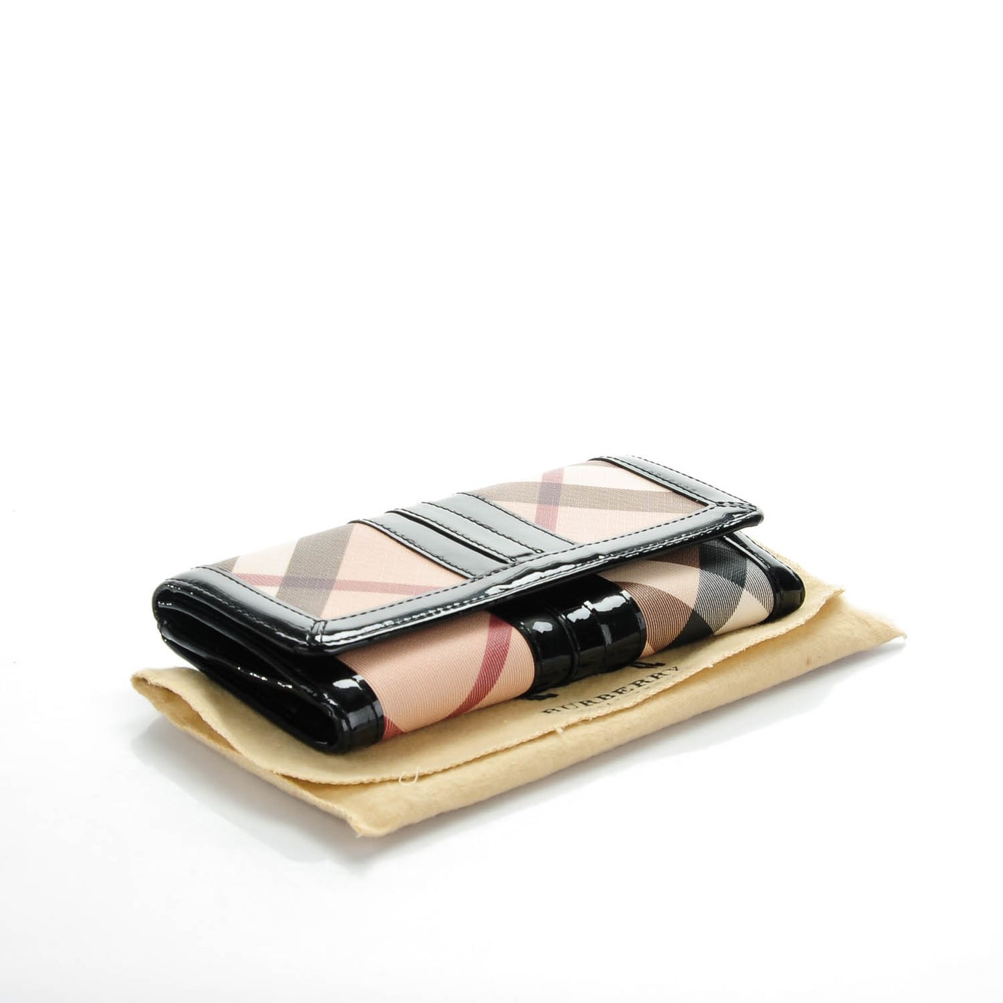 Supernova Check Penrose Continental Wallet Black