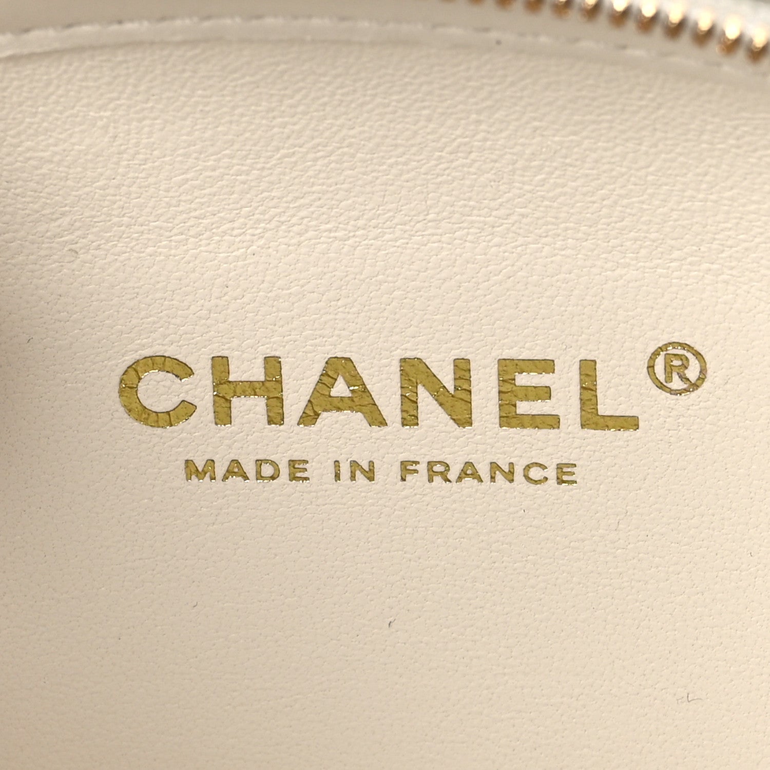 Chanel Embroidered Lambskin Chevron Quilted La Pausa Evening Bag White 6 of 9