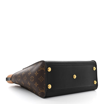 Louis Vuitton Calfskin Monogram On My Side Black 4 of 11