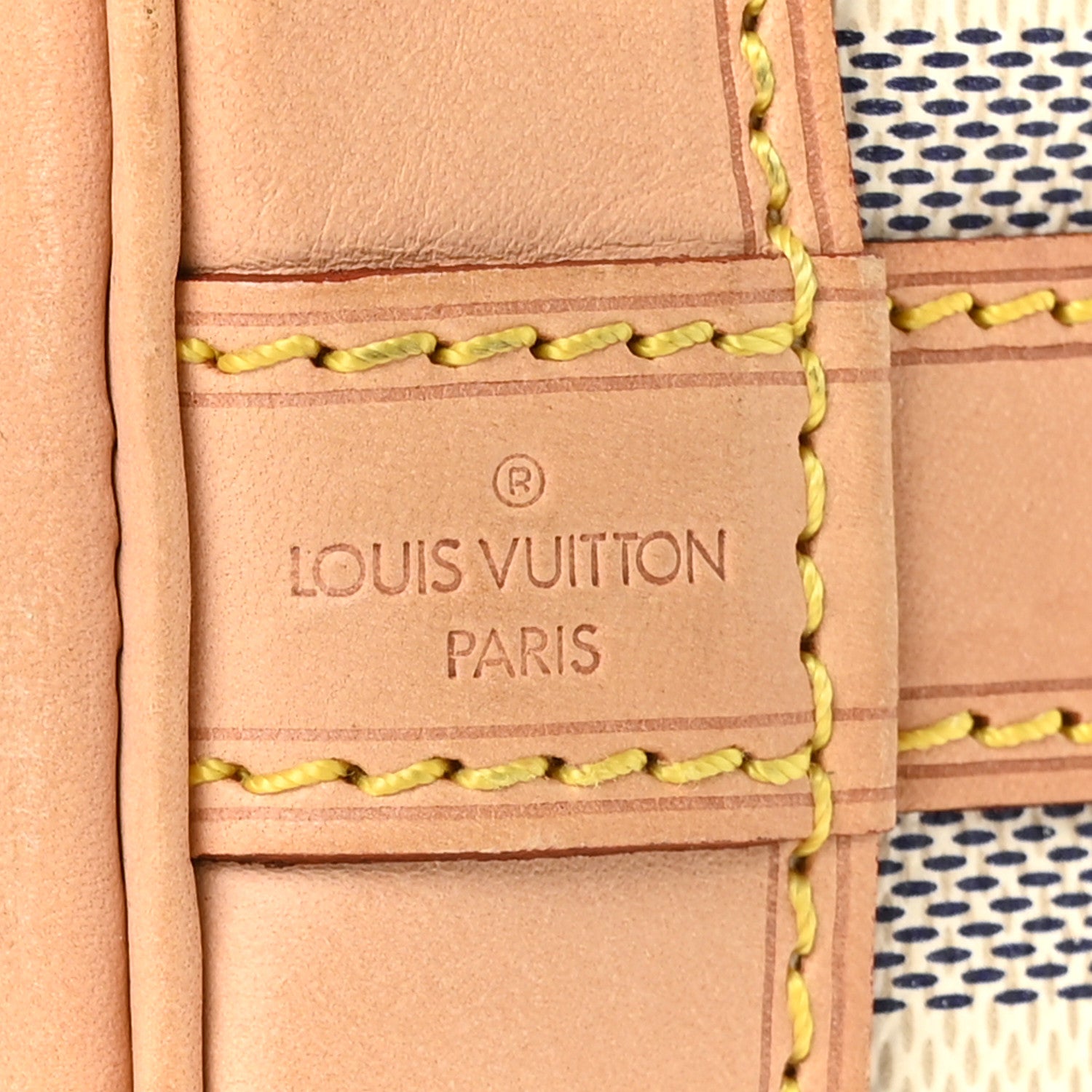 Louis Vuitton Damier Azur Noe BB 7 of 10
