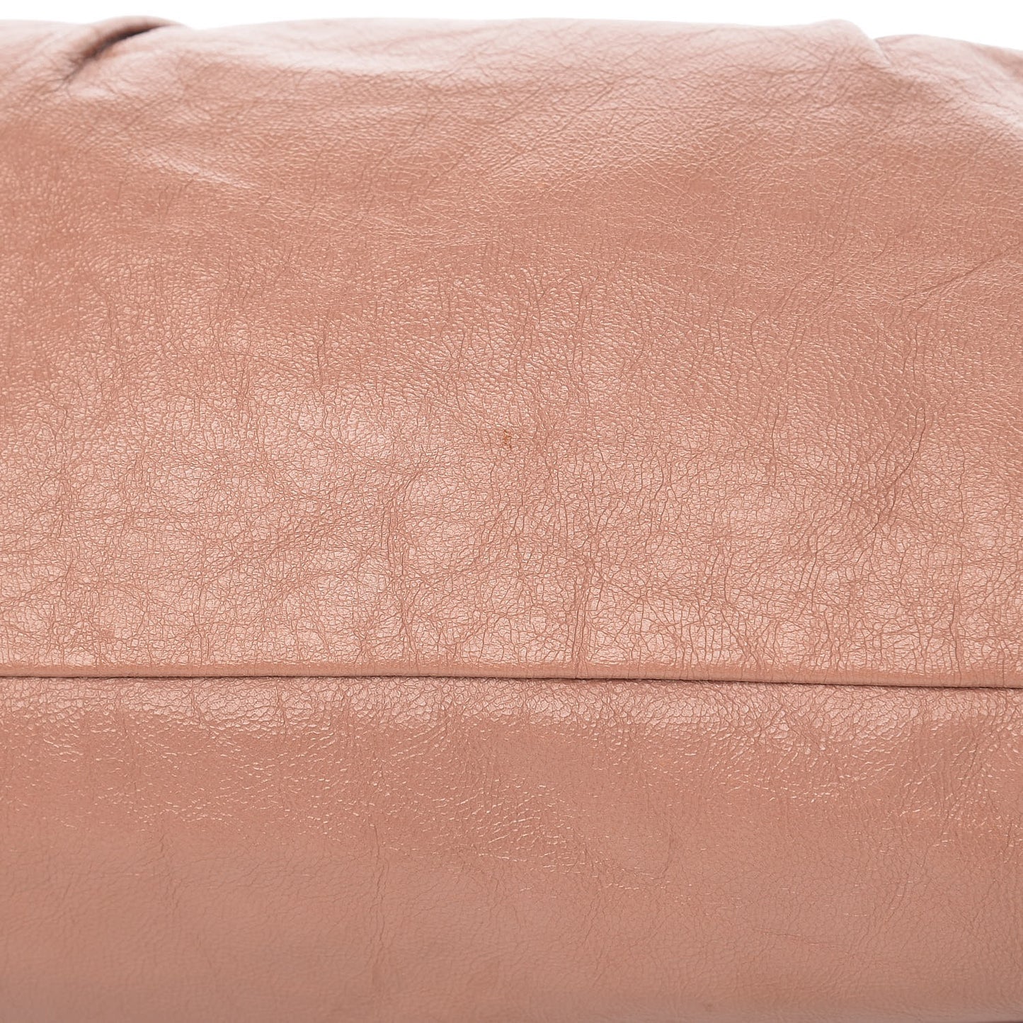 Lambskin Calfskin Romano Selleria Large Chef Shoulder Bag Pink