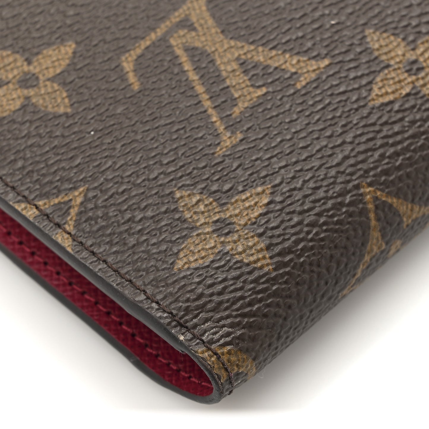 Monogram Adele Compact Wallet Fuchsia