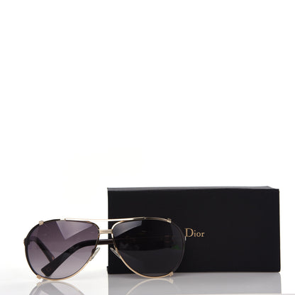Christian Dior Chicago 2 Aviator Sunglasses Brown 9 of 9