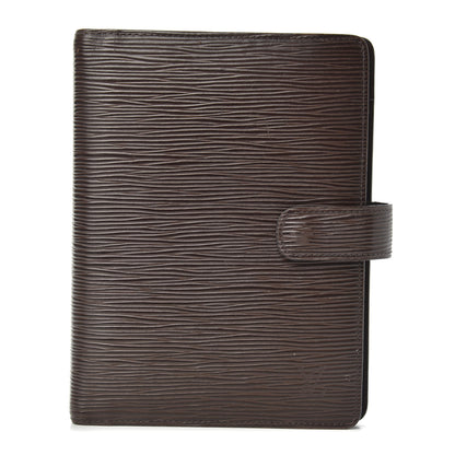 Louis Vuitton Epi Medium Ring Agenda Moka 1 of 11