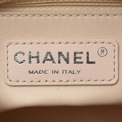 Chanel Caviar Quilted Grand Shopping Tote GST Beige Clair 6 of 9