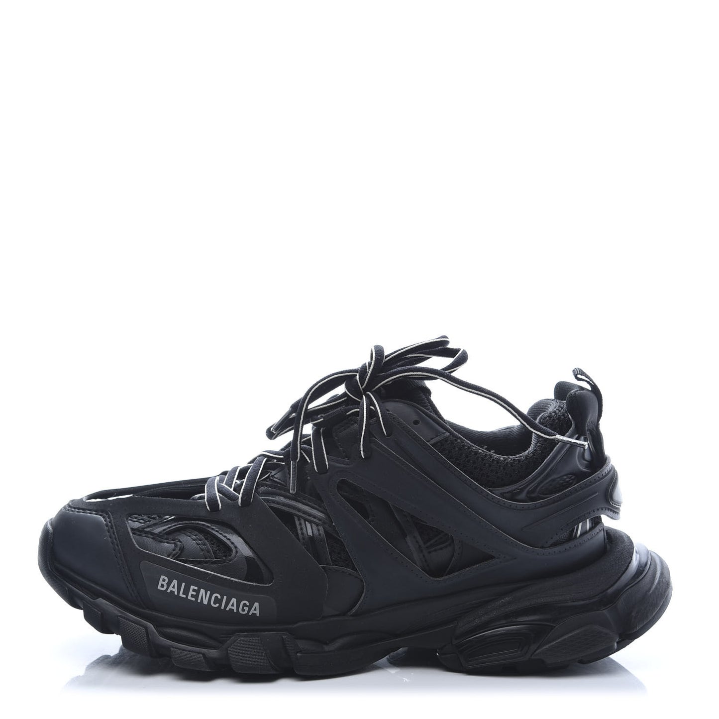 Mesh Nylon Womens Track Sneakers 39 Black