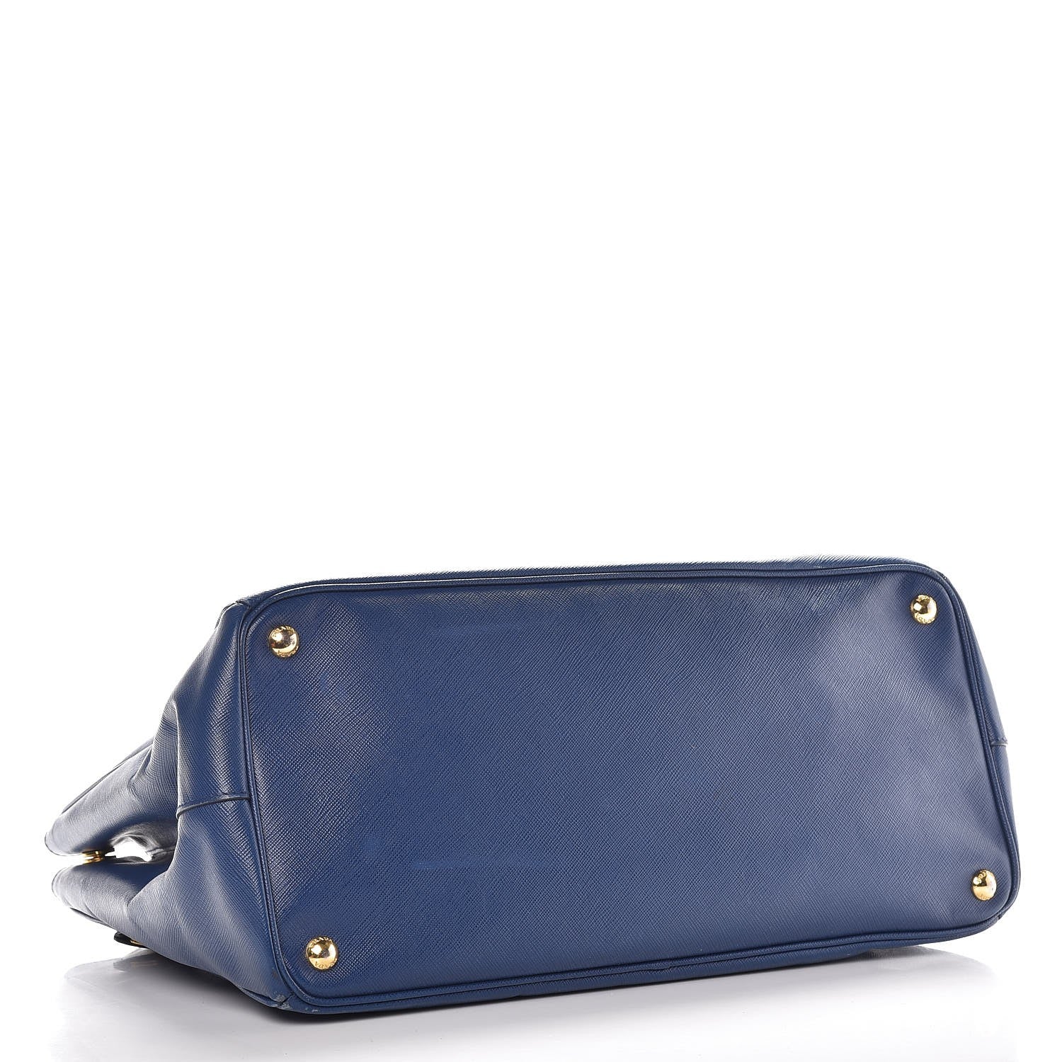 Prada Saffiano Lux Large Tote Bluette 4 of 16