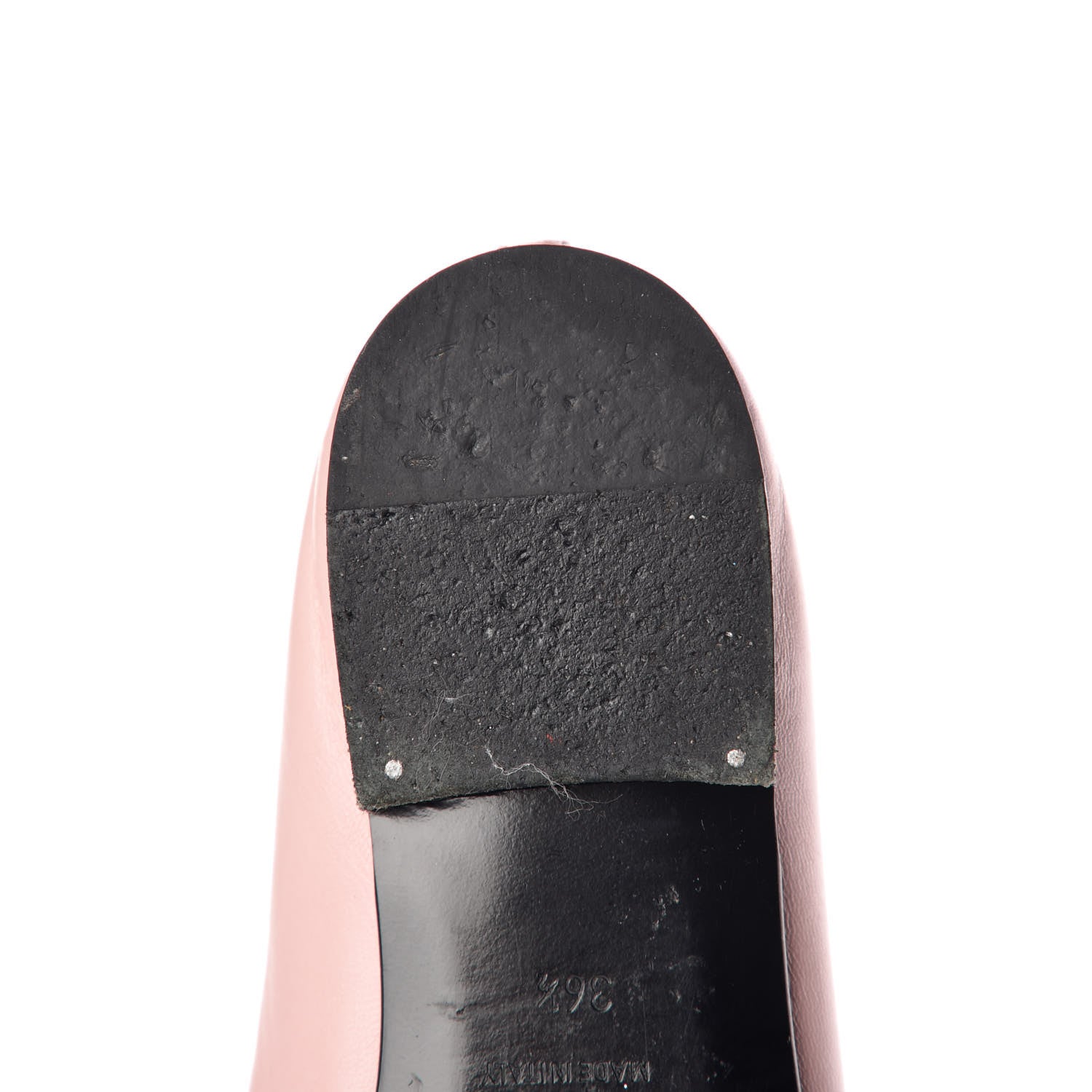 Chanel Lambskin CC Cap Toe Ballerina Flats 36.5 Light Pink Black 15 of 15