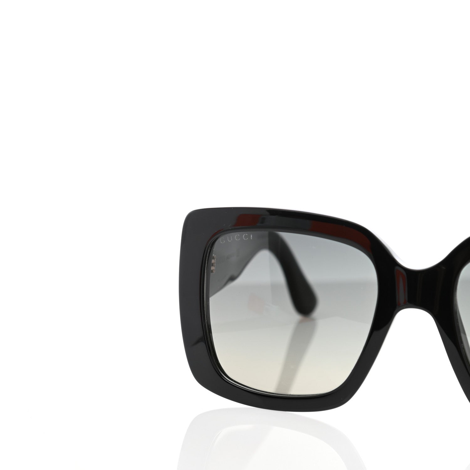 Gucci Acetate Square Frame Sunglasses GG0141S Black 9 of 14