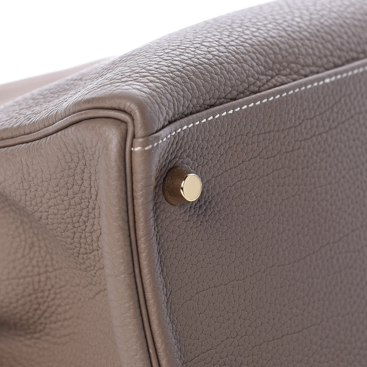 Hermes Togo Kelly Retourne 32 Etoupe 7 of 38