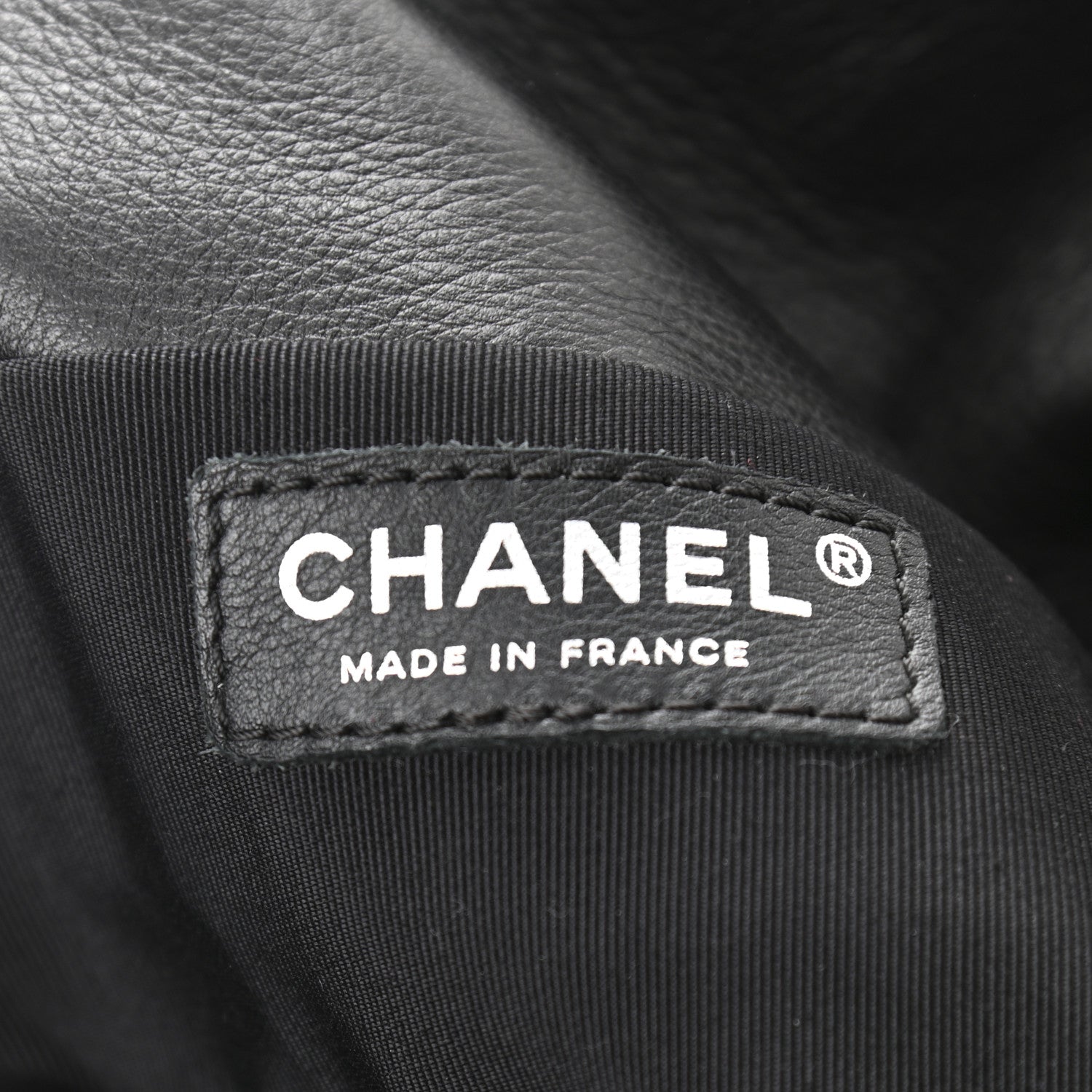 Chanel Vinyl Calfskin Quilted Flap Messenger Black 12 of 15