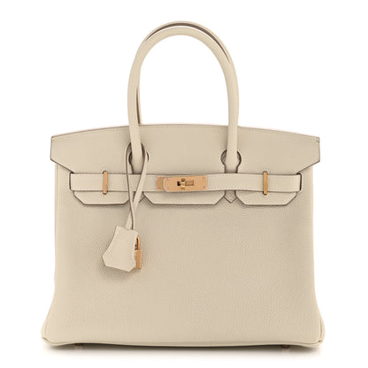 Hermes Togo Birkin 30 Craie 1 of 10