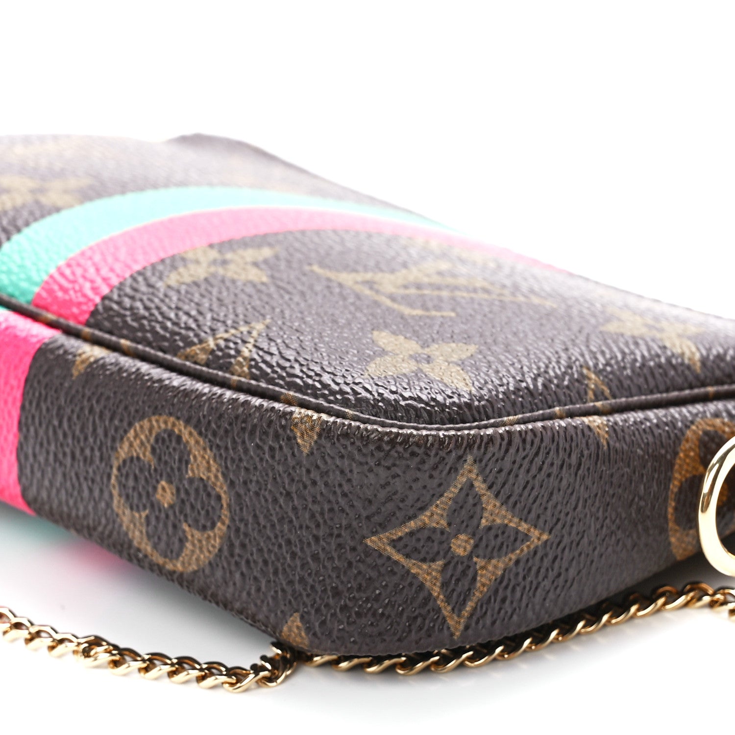 Louis Vuitton Monogram My LV Heritage Mini Pochette Accessories Vert Fuchsia 11 of 11