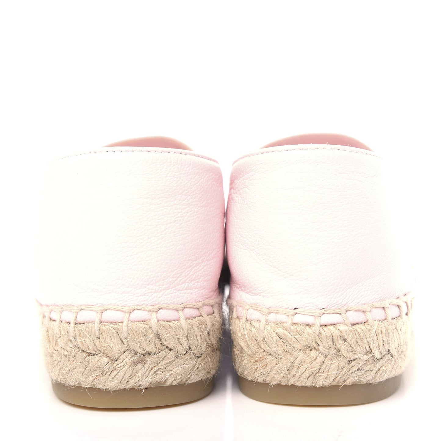 Lambskin CC Espadrilles 39 Light Pink
