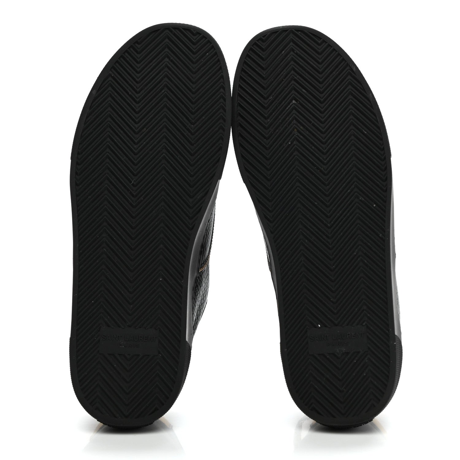 Saint Laurent Nappa Venice Sneakers 37 Black Gold 5 of 10