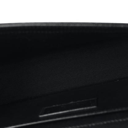 Saint Laurent Grain De Poudre Medium Classic Monogram Monochrome Kate Satchel Black 5 of 9