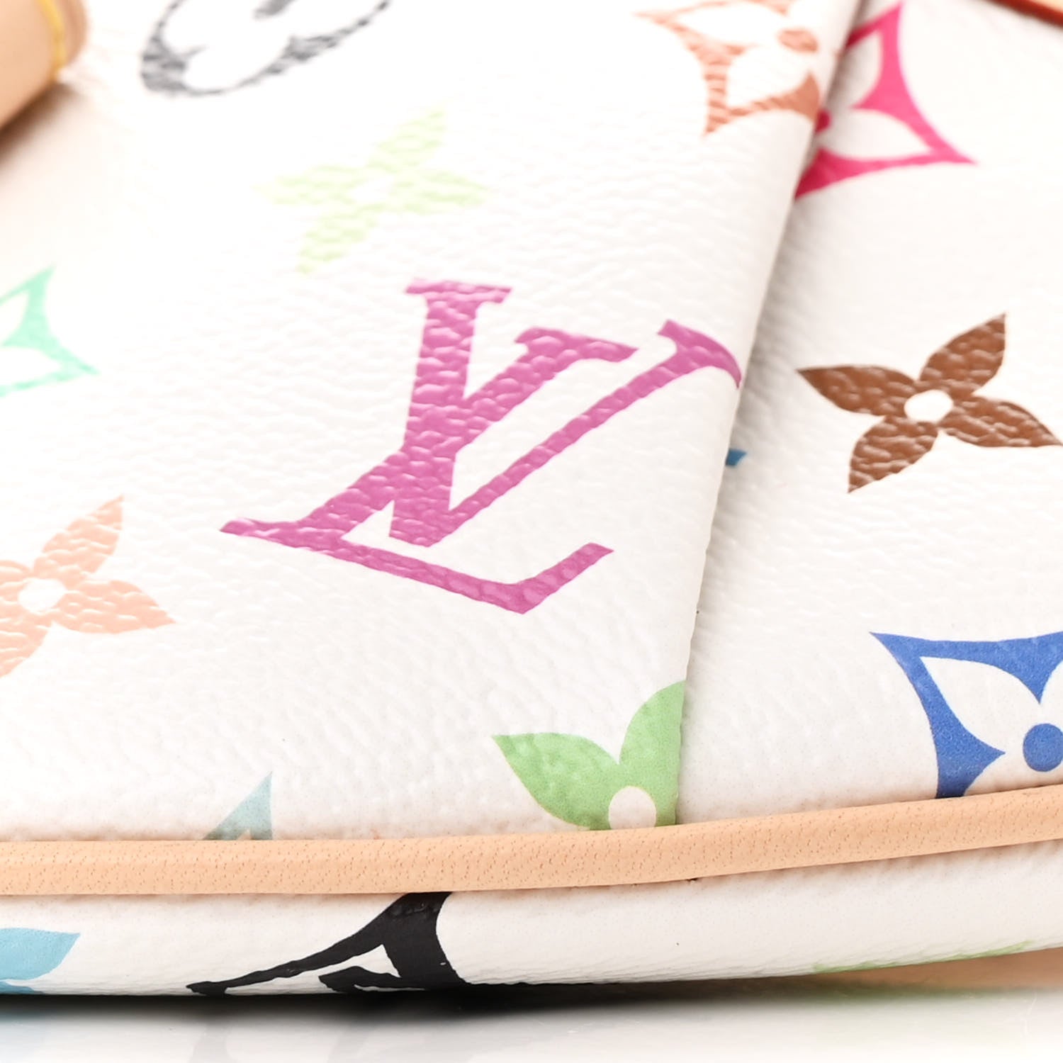 Louis Vuitton LV X TM Monogram Multicolor High Rise Bumbag White 9 of 10