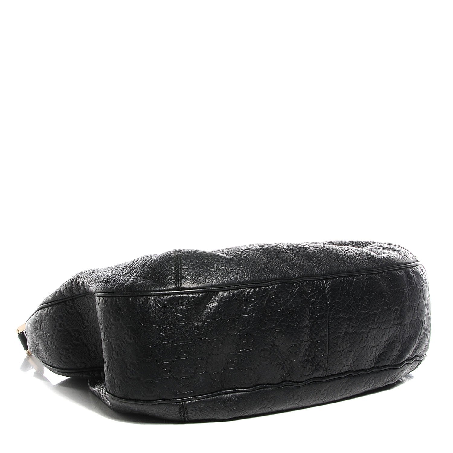 Gucci Guccissima New Ladies Web Large Hobo Black 4 of 7