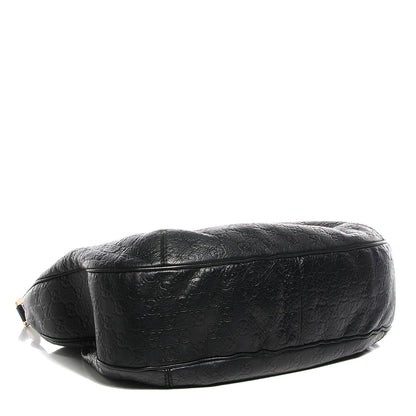 Gucci Guccissima New Ladies Web Large Hobo Black 4 of 7