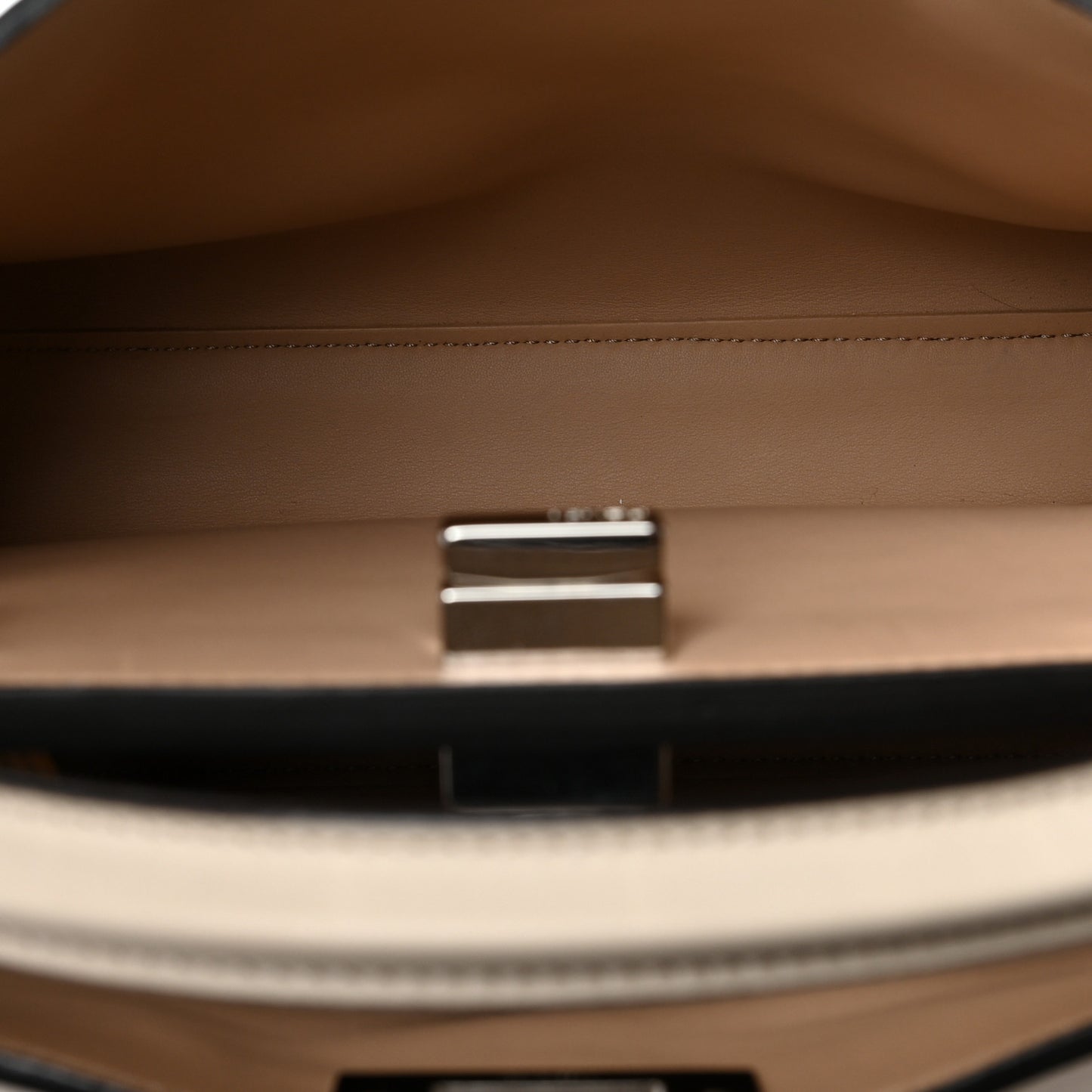 Vitello Tahiti Burro Medium Peekaboo Iconic Essentially Satchel Camelia Makeup