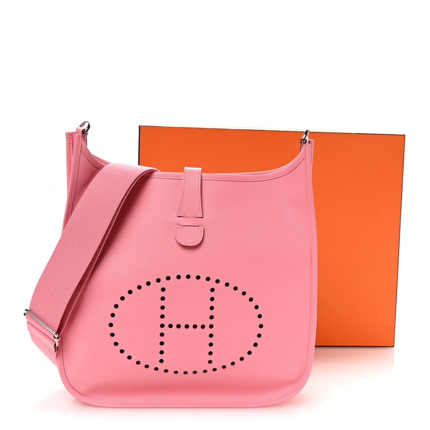 Hermes Epsom Evelyne III PM Rose Confetti 10 of 10