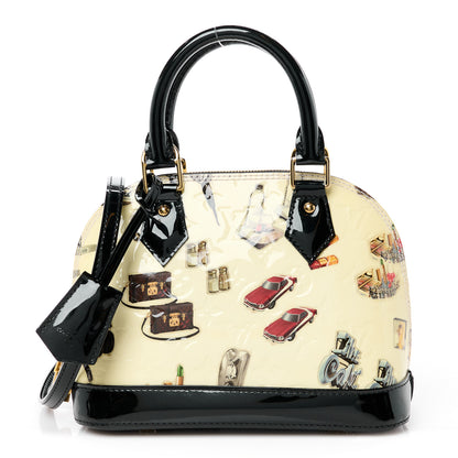 Louis Vuitton Vernis Stickers Alma BB 1 of 11