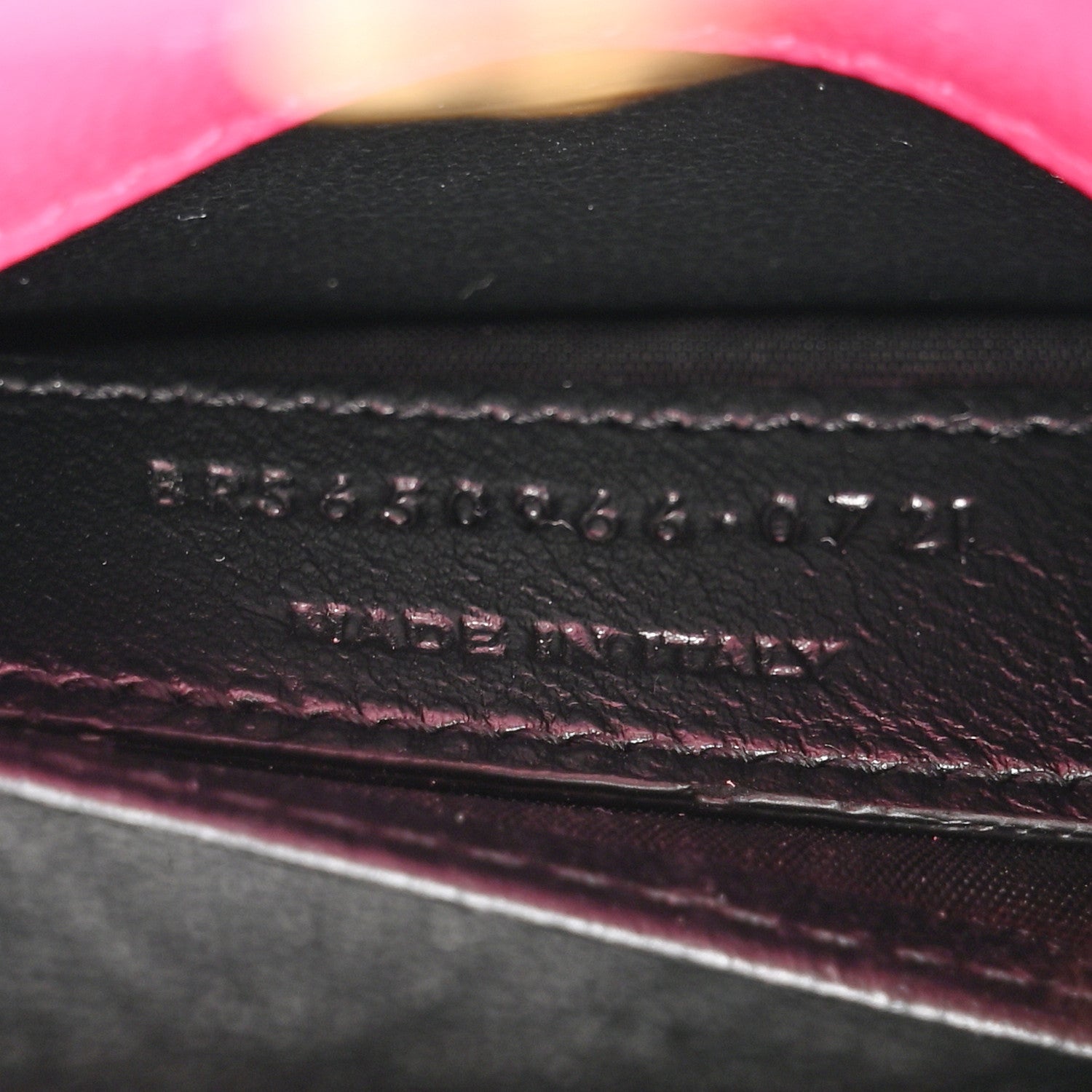 Saint Laurent Grain De Poudre Monogram Kate Belt Bag Fuchsia 7 of 13