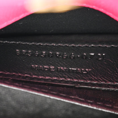 Saint Laurent Grain De Poudre Monogram Kate Belt Bag Fuchsia 7 of 13