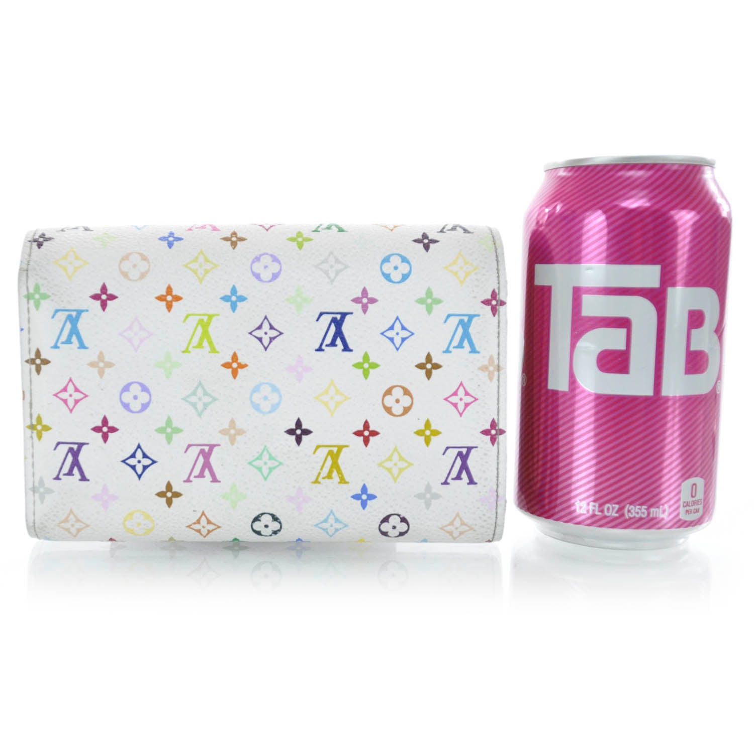 Louis Vuitton Monogram Multicolor Alexandra Wallet White 3 of 6