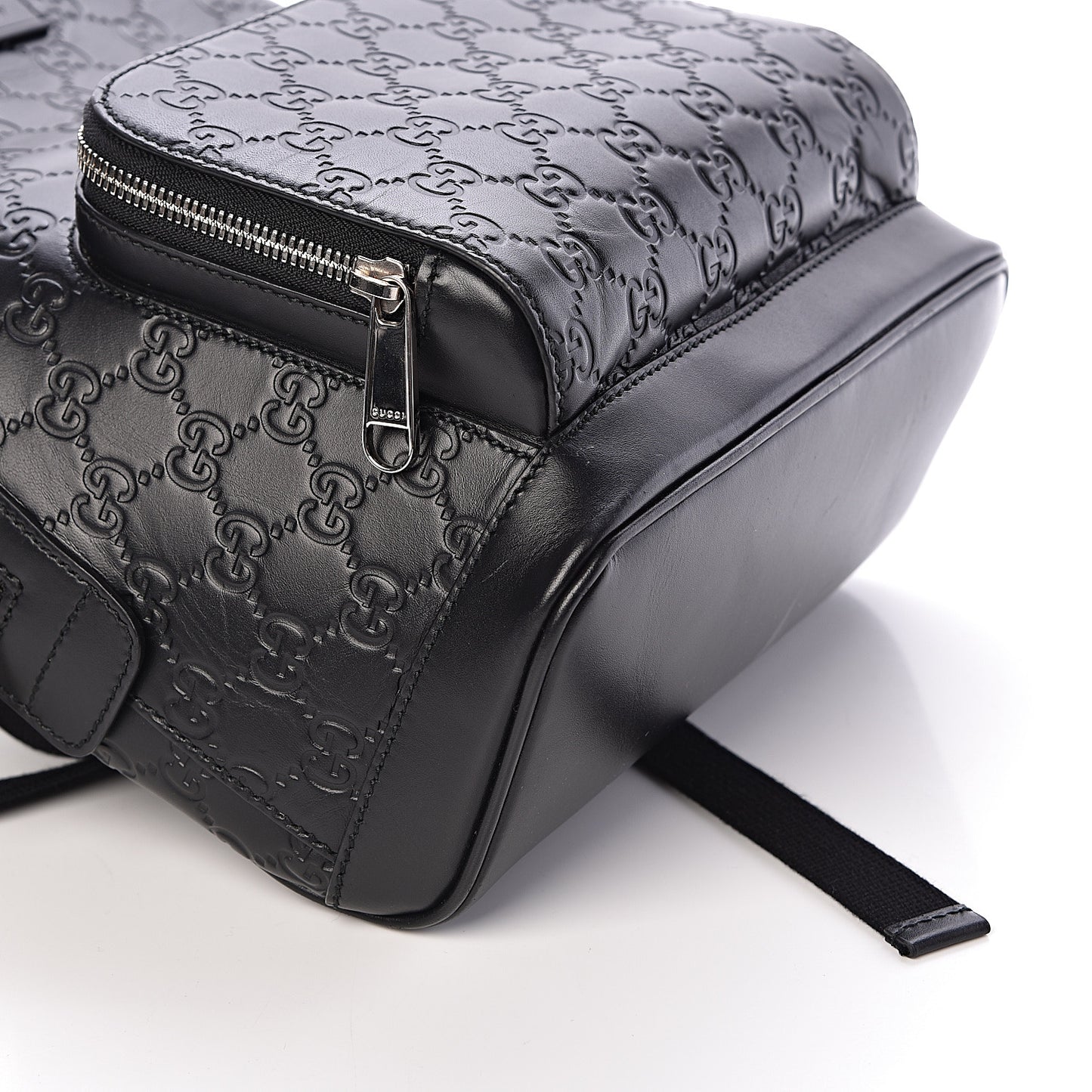 Guccissima Signature Small Day Backpack Black