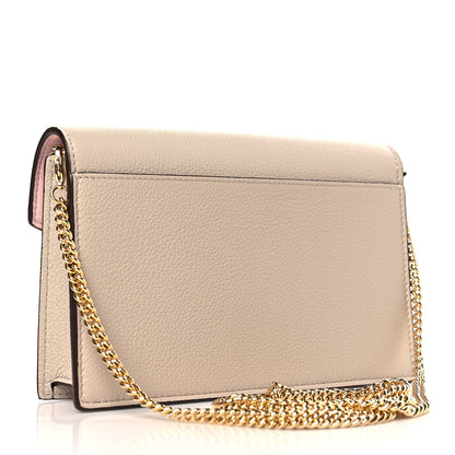 Louis Vuitton Soft Calfskin My Lockme Chain Pochette Greige 3 of 8