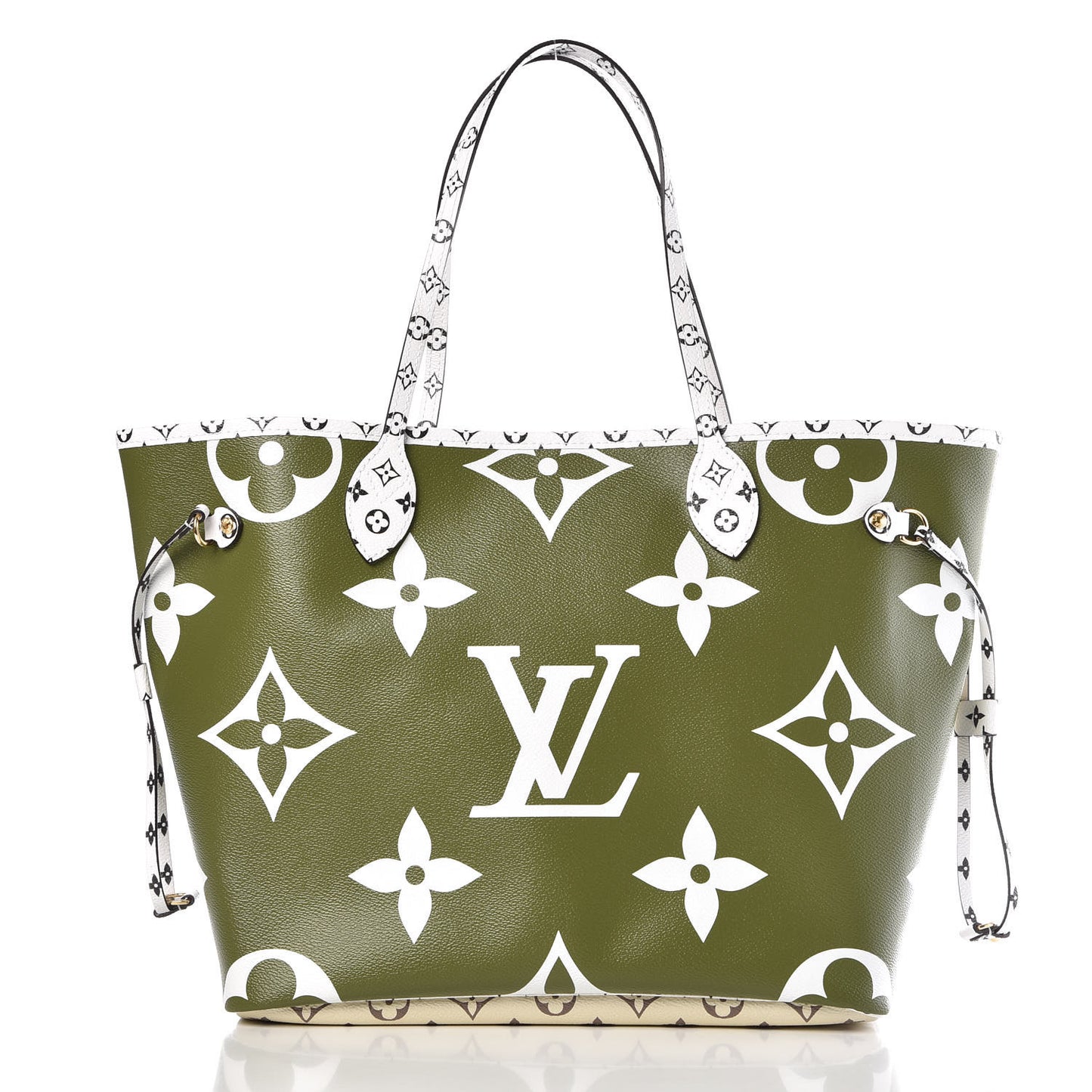 Monogram Giant Neverfull MM Kaki