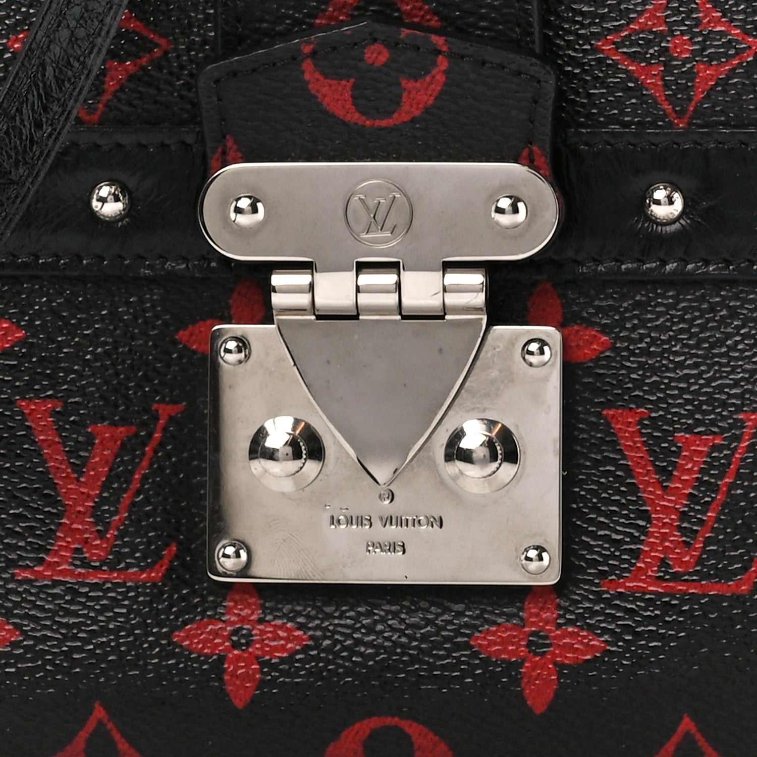 Louis Vuitton Monogram Petite Malle Soft Infrarouge 8 of 10