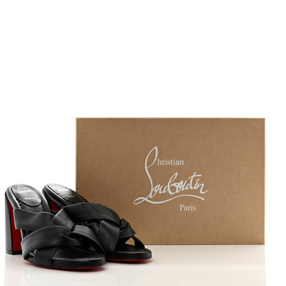 Christian Louboutin Nappa Dispo Club 85 Mule Black 9 of 9