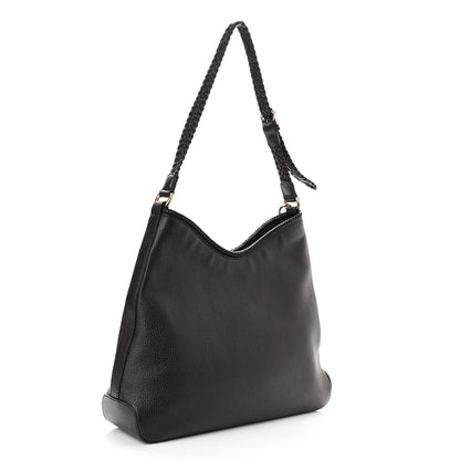 Gucci Pebbled Calfskin Medium Marrakech Hobo Dark Brown 3 of 10