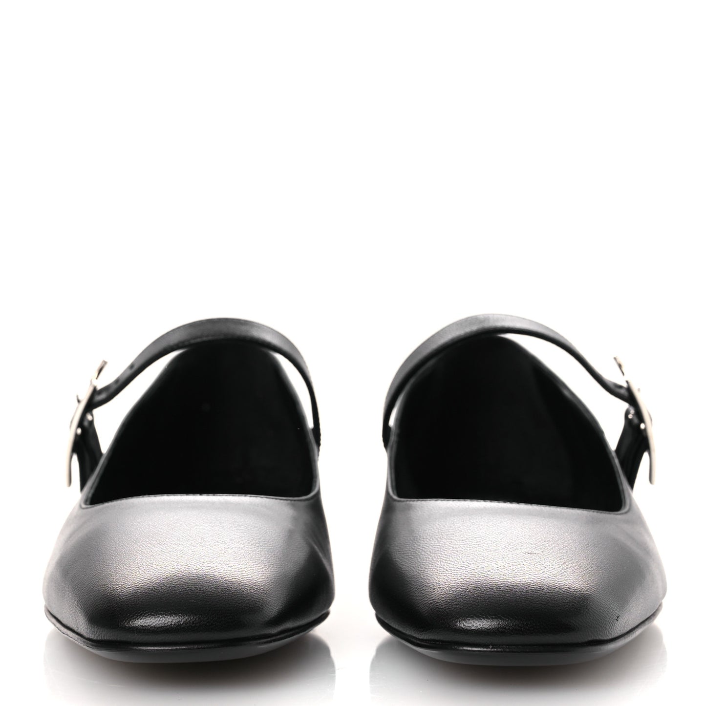 Goatskin Jane Ballet Flats 36.5 Black